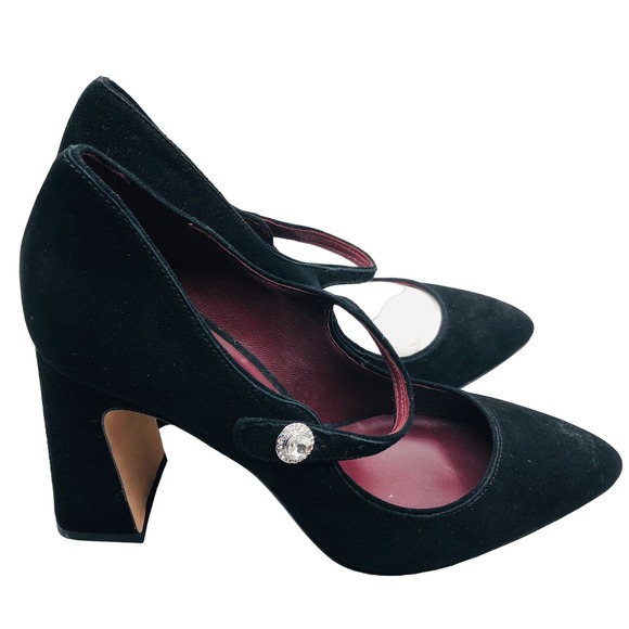 Kate Spade Bundle; shoes 8.5; crossbody grey pebbled leather read description - Picture 7 of 11